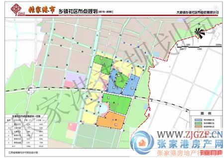规划范围及期限      各级总体规划确定的,张家港保税区(金港镇),塘桥