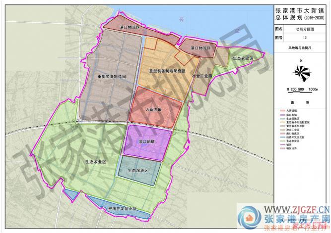 关于《张家港市大新镇总体规划(2016-2030)》进行批前