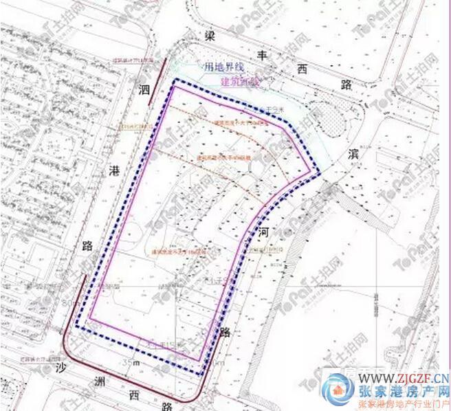 张家港城西住宅用地公开出让公告起拍楼面价5750元平