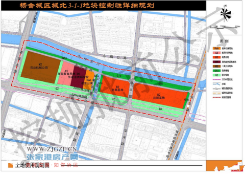 3-1-1号地块控制性详细规划》进行批前公示_张家港新闻_张家港房产网