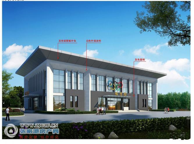 关于张家港市鹿苑中学综合楼建筑设计方案进行公示