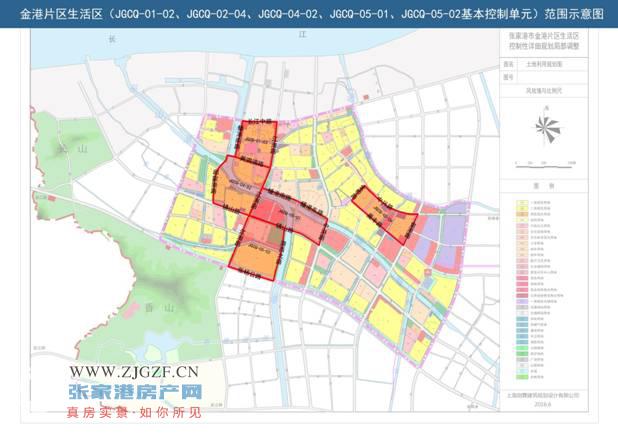 张家港市金港片区,香山景区等周边地区详细规划调整公示